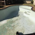 Pool Butlers Acid Wash with New Fiberglass Mosaic Sheets