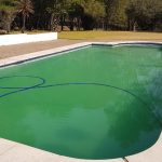 Pool Butlers Acid Wash with New Fiberglass Mosaic Sheets